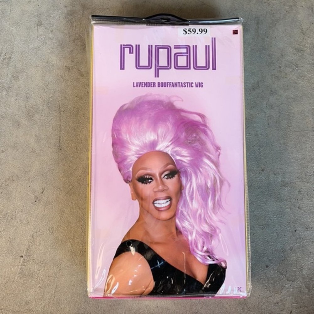 RuPaul Lavender Bouffantastic Wig